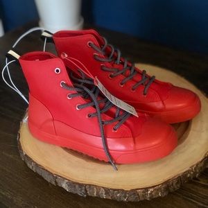 NWT Hunter x Target Canvas Sneaker Rain Boots